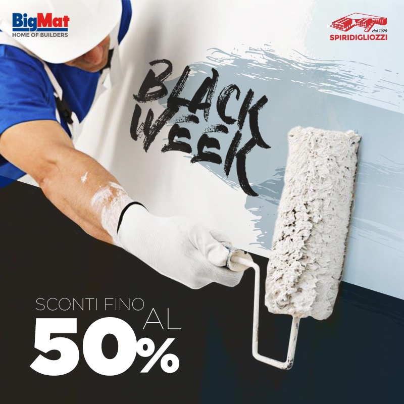 BLACK WEEK una settimana di sconti
